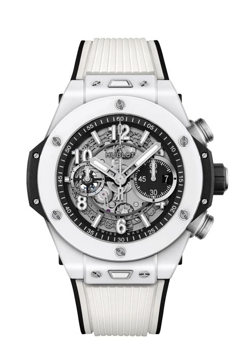 hublot big bang white ceramic|big bang unico white 44mm.